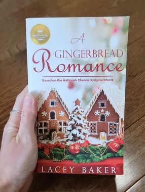 Hallmark Gingerbread Romance Holiday Paperback - White & Red & Brown